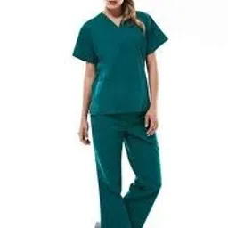 pragati trends Unisex Scrub Suit set V-Neck 3 Pocket Top and Cargo Type Trouser image 3