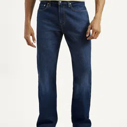 levi's Men Boot-Leg Mid Rise Blue Jeans-picture-15