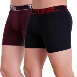 tt Pack of 2 Solid Men Trunk image 1