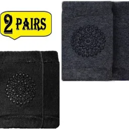 sbts Breathable Comfortable Knee Cap for Kids_314 Multicolor Baby Knee Pads image 1