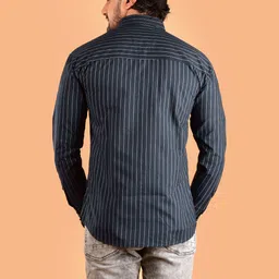 wonsa Men Slim Fit Solid Formal Shirt image 3