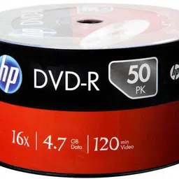 HP DVD Recordable DMA00070 Pack of 50 Disc Shrink Wrap Speed 16x 4.7 GB image 3