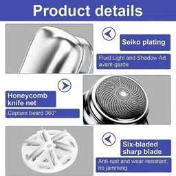 DCP ENTERPRISE Reachargeble shaver for Mens TT_195 Shaver For Men image 3