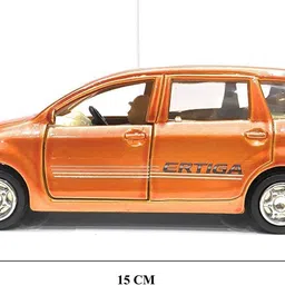 techzage Pull Back Famous Ertiga Car Toy Car for Kids (Yellow) image 3