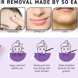 kai Can Bubble Face Razor for Women with Dual Coated Stainless Steel Blade, Women image 5