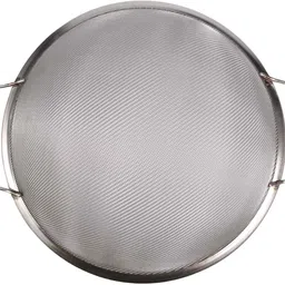 urbanware Multipurpose Stainless Steel Heavy Big Puran Jali /Chalani/Strainer/Basket Jali Colander image 2