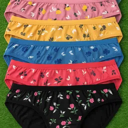 fanmade Pack of 6 Women Hipster Multicolor Panty-picture-40