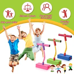 countrylink Jumping Promotes Growing Taller Pogo Stick Foam Pogo Jumper for Kids image 3
