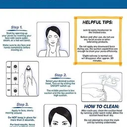 rishikaenterprises Plastic Blackhead Remover Vacuum Suction Device image 3