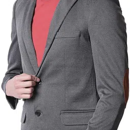 spykar Men Solid Single Breasted Casual Blazer image 2
