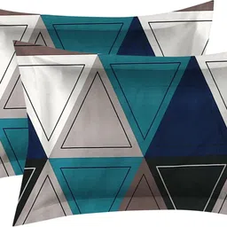 plano 250 TC Cotton Double, King Geometric Fitted (Elastic) Bedsheet image 4