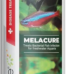 Melacure Treats Bacterial Fish Infection for Freshwater Aquaria 500ml Magnetic Aquarium Cleaner-image-0