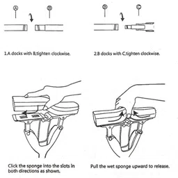 rmnenterprises Namaste02 Sponge Mop image 4