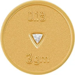 divine solitaires B0BS3WBTYT 22 K 3 g Gold Coin image 2
