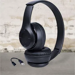 aizina Wireless Foldable Headphones with Steel Bass Framework_BG Bluetooth & Wired Headset-picture-16