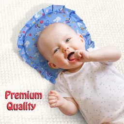 omsurajiya BABY SEED PILLOW, Pillow for Newborn Baby-Round Head Shaping Pillow, 0-12 Months Mustard Seeds, Microfibre Animals Baby Pillow Pack of 1-picture-21