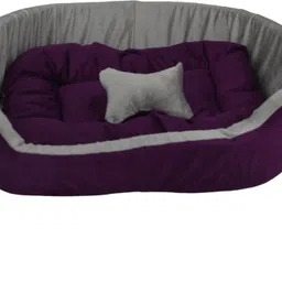 furry smile Premium Simple Bed With Haddi, Sofas & Chairs for Dogs and cat XXXL Pet Bed-picture-24