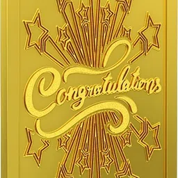aspect bullion & refinery Congratulations L-LWB 24 (999) K 5 g Gold Bar-picture-33