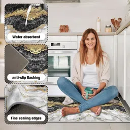 clefairy Rubber, Polyester Floor Mat image 2