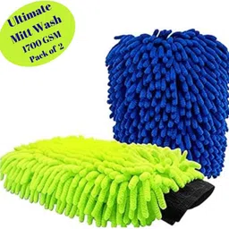amcare Microfiber Vehicle Washing Washing Mitt Hand Glove-picture-13