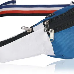 SHAMRIZ BLUE-WHT Boys and Girls Travel Waist Pouch for all essential-picture-25