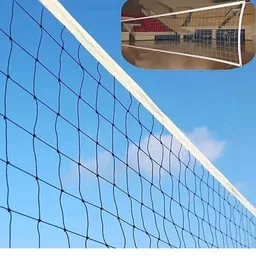 modkart Portable vollyball nylon net black Volleyball Net-picture-21