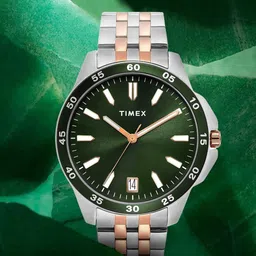 timex Date Function, Green Dial Analog Watch - For Men TWEG25301-picture-24
