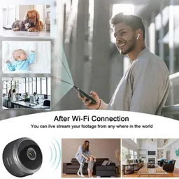 SIFATECH Mini Wifi Full HD Spy Hidden Wireless CCTV IP Security Camera 32GB Security Camera-picture-35