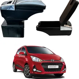 oshotto PU Leather AR-02 Car Armrest Console Box For Grand i10 Black Car Armrest-picture-28