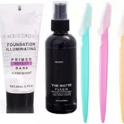 fleeto makeup combo kit for woman Hair Remover Kit Foundation Gel Primer 50 ml-picture-20
