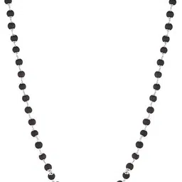 Silver Plated Karungali Malai Certified Original Prayer & Meditation Mala Wood Chain-image-90