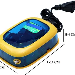kickat Double Outlet Aquarium Oxygen Air Pump for Air Bubble and Oxygen of Fish Tank Air Aquarium Pump image 2