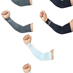 sheader Cotton Arm Sleeve For Men & Women image 1