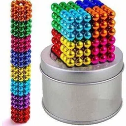 ghoniya enterprise 5 mm Magnetic Balls Cube Fidget Gadget Toys Rare Earth Magnet Office Desk Toy Games Magnet Toys Multicolor Beads Stress Relief Toys for Kids (216 Pieces)-picture-24