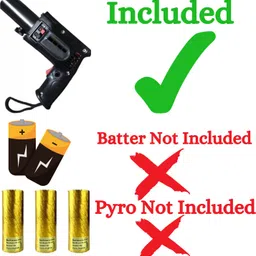 raga plus Cold Pyro Party Hand Held Toy for Parties Functions Diwali Gun image 5