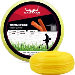 Trimmer Line/Nylon Rope Bundle for Brush Cutter (50m, 3mm Round)/ Grass Cutter/Weeder/Trimmer/Tap n Go Cordless Grass Trimmer-image-23