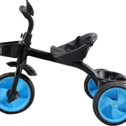 maaluv Tricycle Dual Storage Basket Tokri With Bell Safety Guardrail Seat_Model_ML 106_for Kids|Boys|Girls Age Group 2-5 Years Tricycle image 2