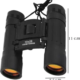 TREW Compact 10x25 Powerful Lens Long Prism Binocular Telescope With Extra Zooming Binoculars image 2