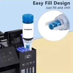 tequo Ink Refill for 001 , 003 , L3200 , L3210 , L3211 , L3215,L3 Black - Twin Pack Ink Toner image 2