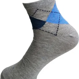 cozysox Men Self Design, Solid Ankle Length image 3