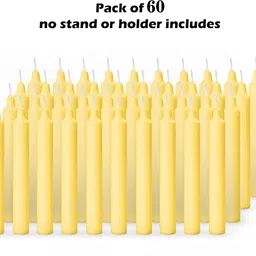 asidea Stick candles pack of 60 Candle image 4