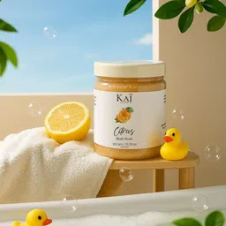 kajorganics Citrus Epsom BathSalt for Fresh Glowing Skin and Body Relaxation image 2