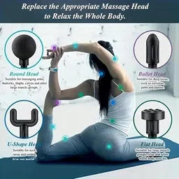 tukii Full Body Pain Relief Gun Massager – Cordless & Travel-Friendly image 5