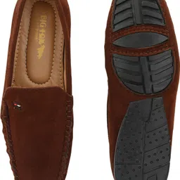 big fox Classic Suede Loafers For Men image 5