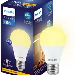 philips 18 W Basic Round E27 LED Bulb image 2