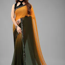 fashdeal Embellished Bollywood Georgette Saree-picture-37