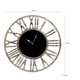 de maison decor Black Round Wall Aether Clock image 2