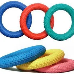 hackerx tennikoit ring Rubber Tennikoit Ring (Pack of 6) Multicolour Rubber Tennikoit Ring image 2