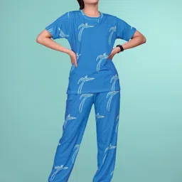 jk creation Printed Women Track Suit image 1