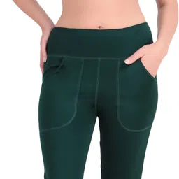 nancy store Pack of 2 Women Solid Multicolor Track Pants image 2